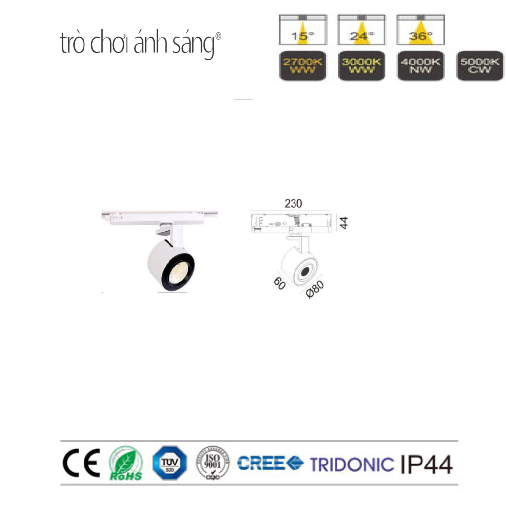 Đèn Led Thanh Ray