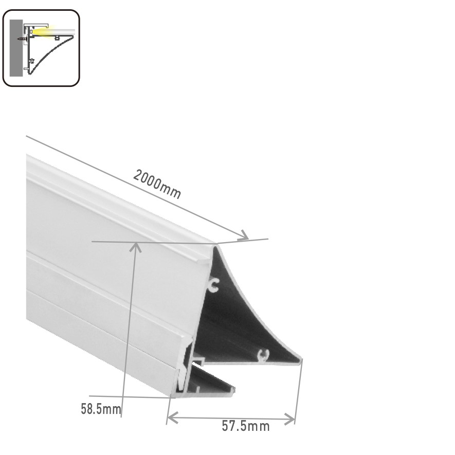 Alu-Profile Glass