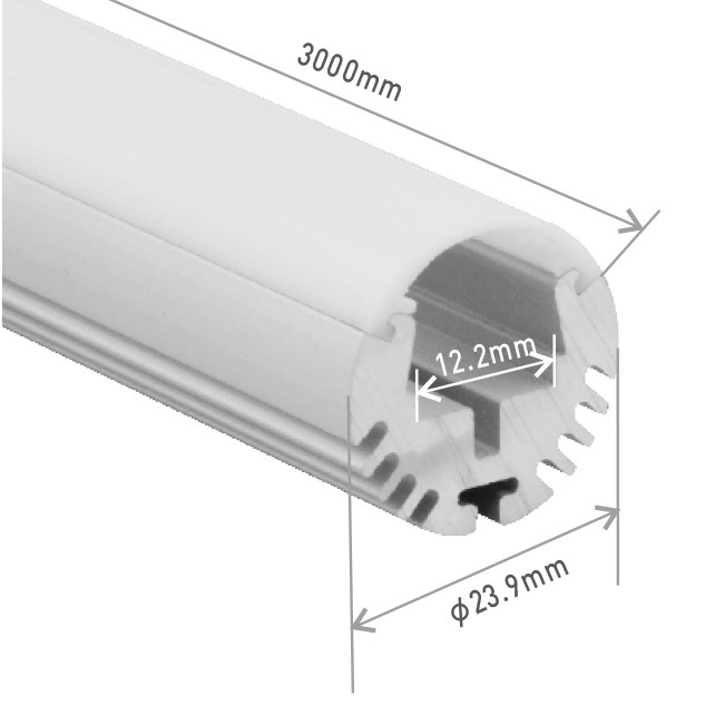 Alu-profile Round